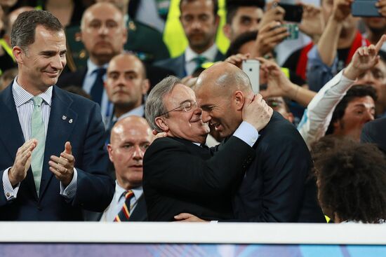 UEFA Champions League final. Real Madrid vs. Atletico Madrid