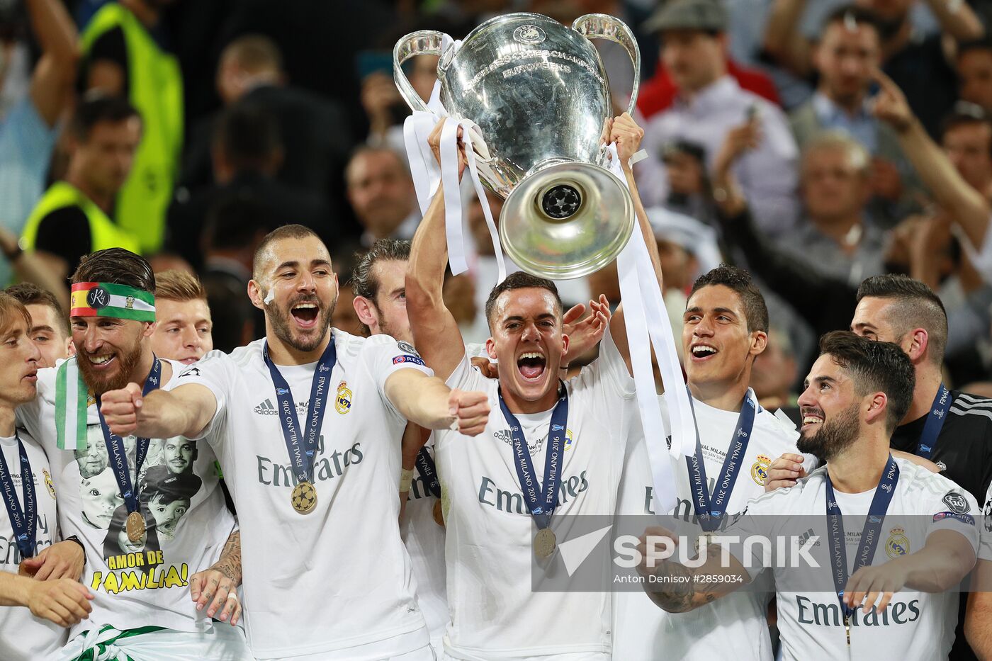 UEFA Champions League final. Real Madrid vs. Atletico Madrid