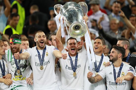 UEFA Champions League final. Real Madrid vs. Atletico Madrid