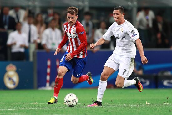 UEFA Champions League final. Real Madrid vs. Atletico Madrid