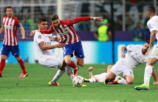 UEFA Champions League final. Real Madrid vs. Atletico Madrid