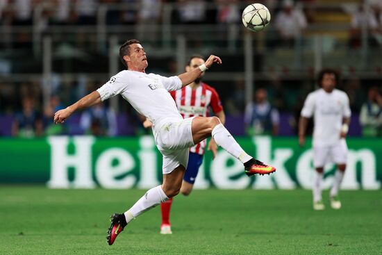 UEFA Champions League final. Real Madrid vs. Atletico Madrid