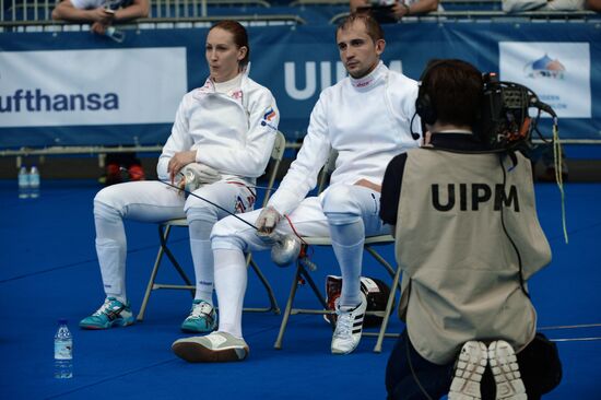 World Modern Pentathlon Championships. Mixed relay