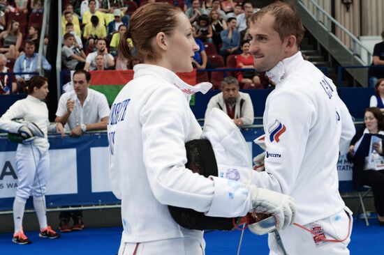 World Modern Pentathlon Championships. Mixed relay