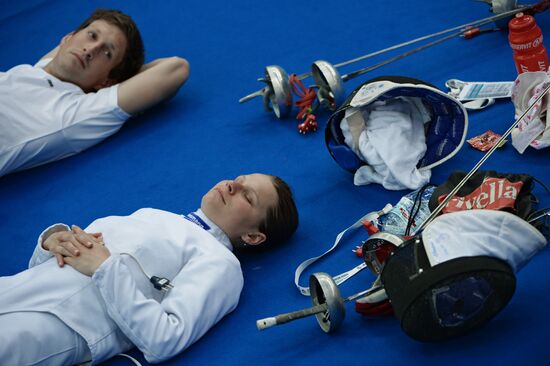 World Modern Pentathlon Championships. Mixed relay