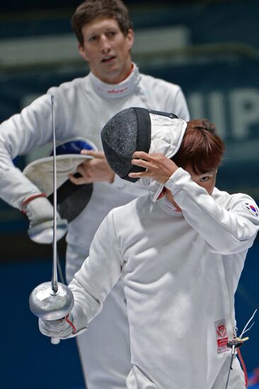 World Modern Pentathlon Championships. Mixed relay