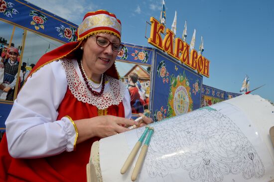 Festival of Russian Folklore "Karavon" in Tatarstan