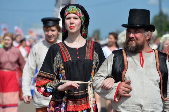 Festival of Russian Folklore "Karavon" in Tatarstan