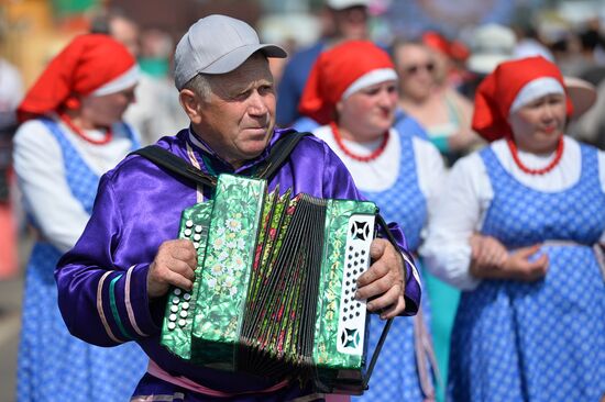 Festival of Russian Folklore "Karavon" in Tatarstan