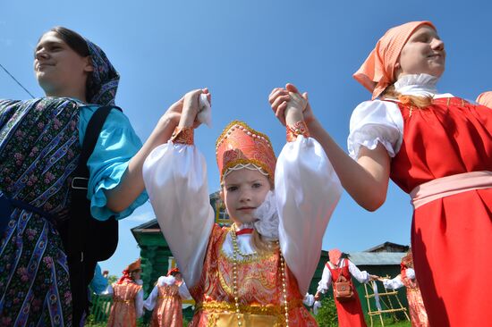 Festival of Russian Folklore "Karavon" in Tatarstan