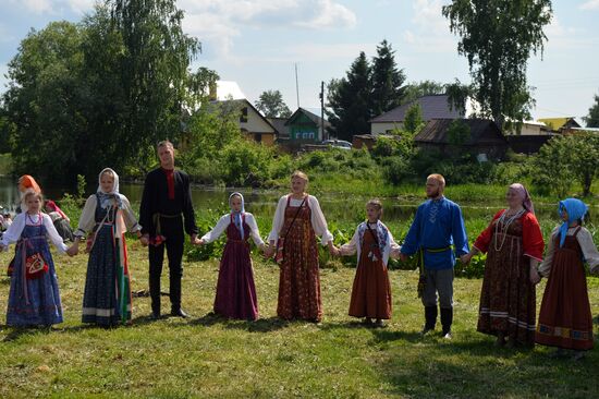 Festival of Russian Folklore "Karavon" in Tatarstan
