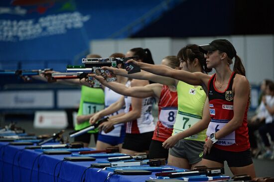 World Modern Pentathlon Championships. Mixed relay