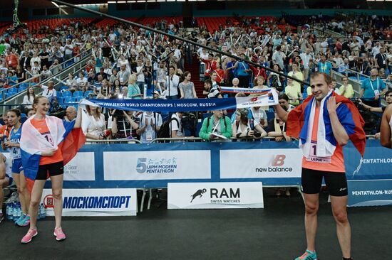 World Modern Pentathlon Championships. Mixed relay