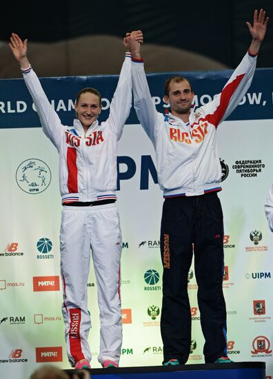 World Modern Pentathlon Championships. Mixed relay