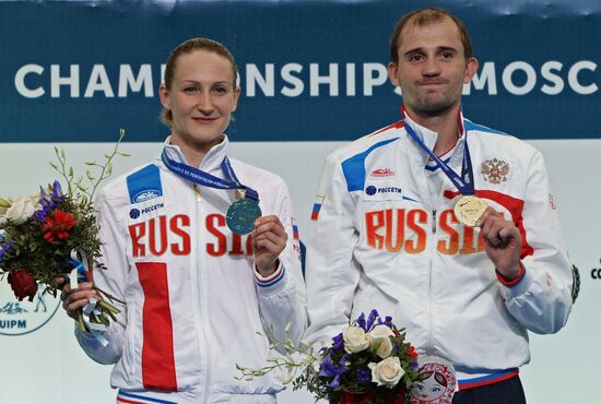 World Modern Pentathlon Championships. Mixed relay