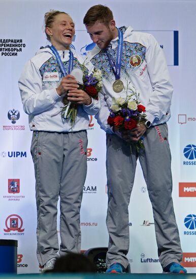 World Modern Pentathlon Championships. Mixed relay