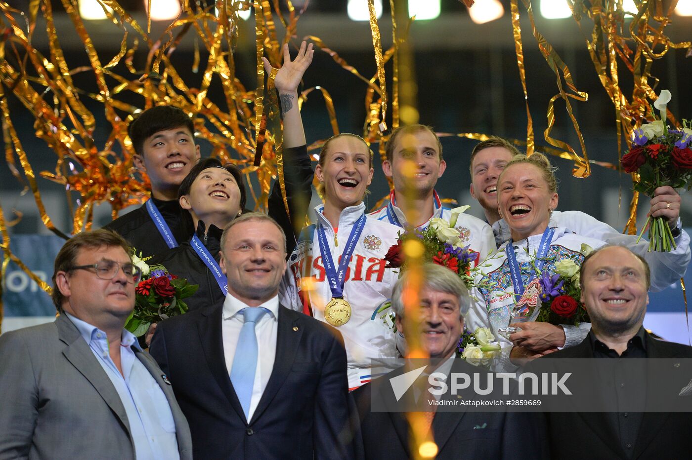 World Modern Pentathlon Championships. Mixed relay