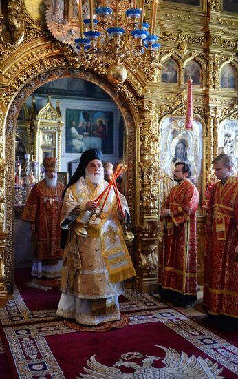 Patriarch of Moscow and All Russia Kirill makes pilgrimage to Mount Athos