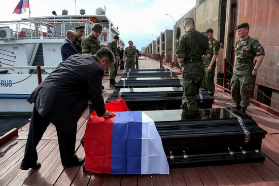 Remains of soldiers killed in Russo-Japanese War brought to Outer Manchuria