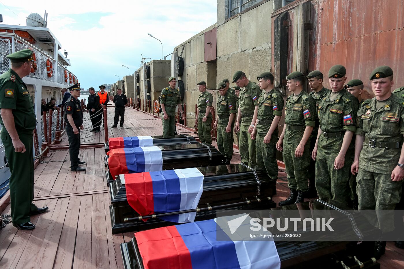 Remains of soldiers killed in Russo-Japanese War brought to Outer Manchuria