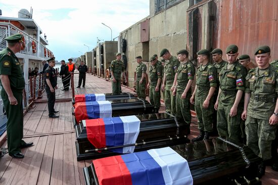 Remains of soldiers killed in Russo-Japanese War brought to Outer Manchuria