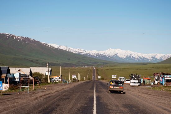 Talas region in Kyrgyzstan