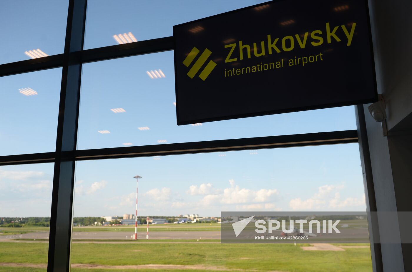 International airport in Zhukovsky
