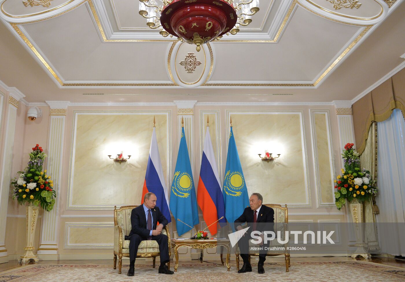 Russian President Vladimir Putin visits Kazakhstan