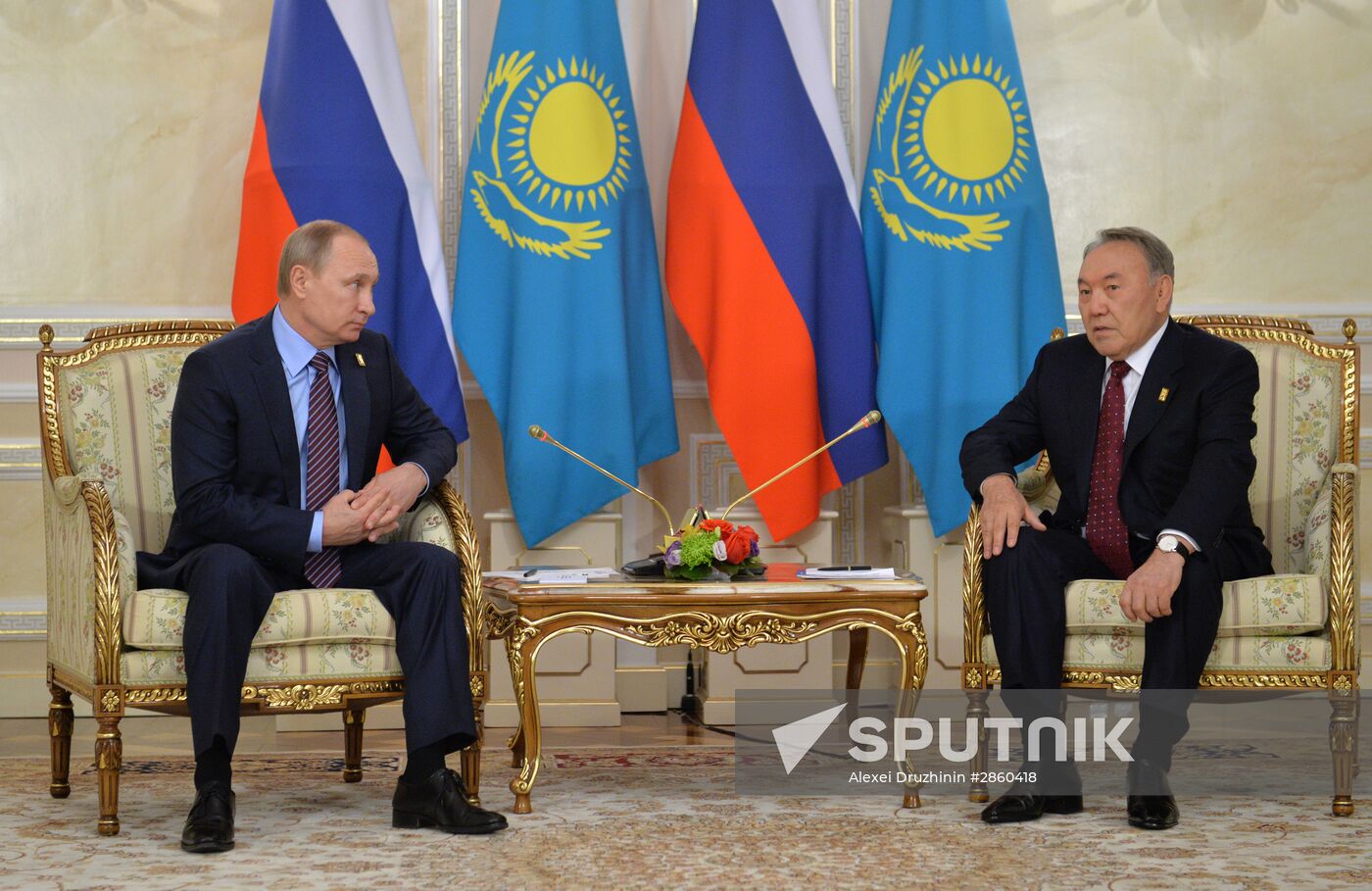 Russian President Vladimir Putin visits Kazakhstan