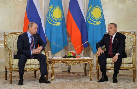 Russian President Vladimir Putin visits Kazakhstan