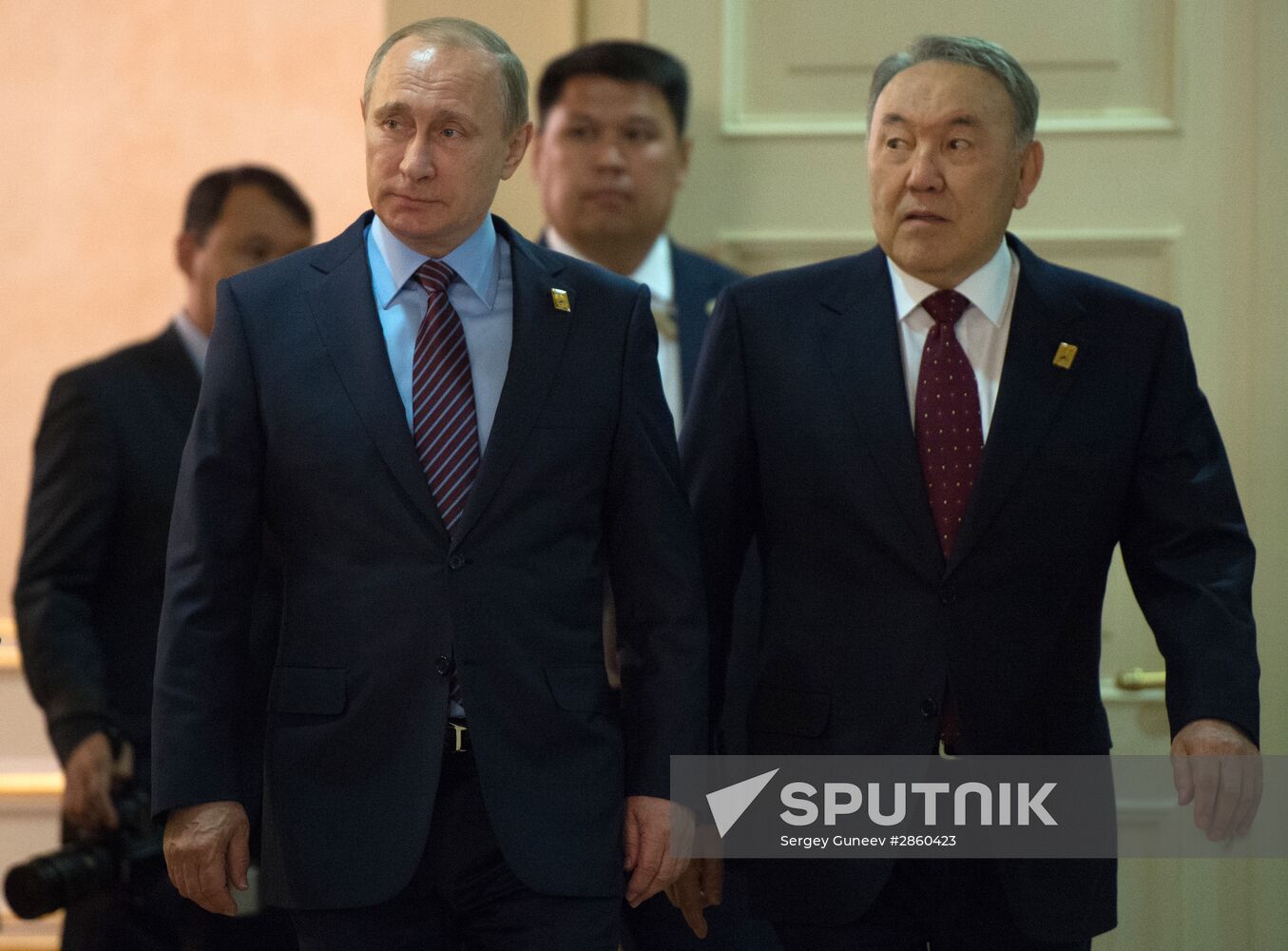 Russian President Vladimir Putin visits Kazakhstan