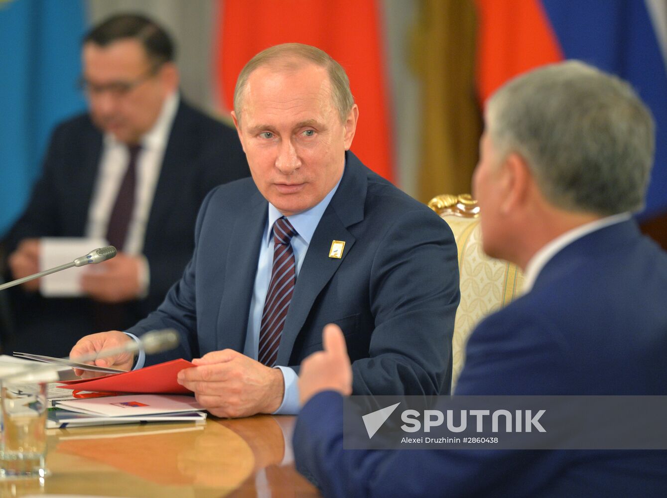 Russian President Vladimir Putin visits Kazakhstan