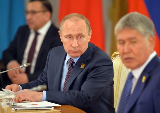 Russian President Vladimir Putin visits Kazakhstan
