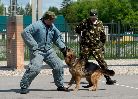 Vyazemsky Canine Center of the Russian Federal Security Service's Border Service, in Smolensk region