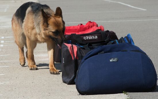 Vyazemsky Canine Center of the Russian Federal Security Service's Border Service, in Smolensk region