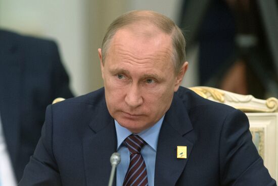 Russian President Vladimir Putin visits Kazakhstan