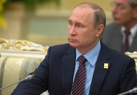 Russian President Vladimir Putin visits Kazakhstan