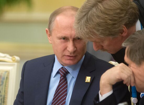 Russian President Vladimir Putin visits Kazakhstan