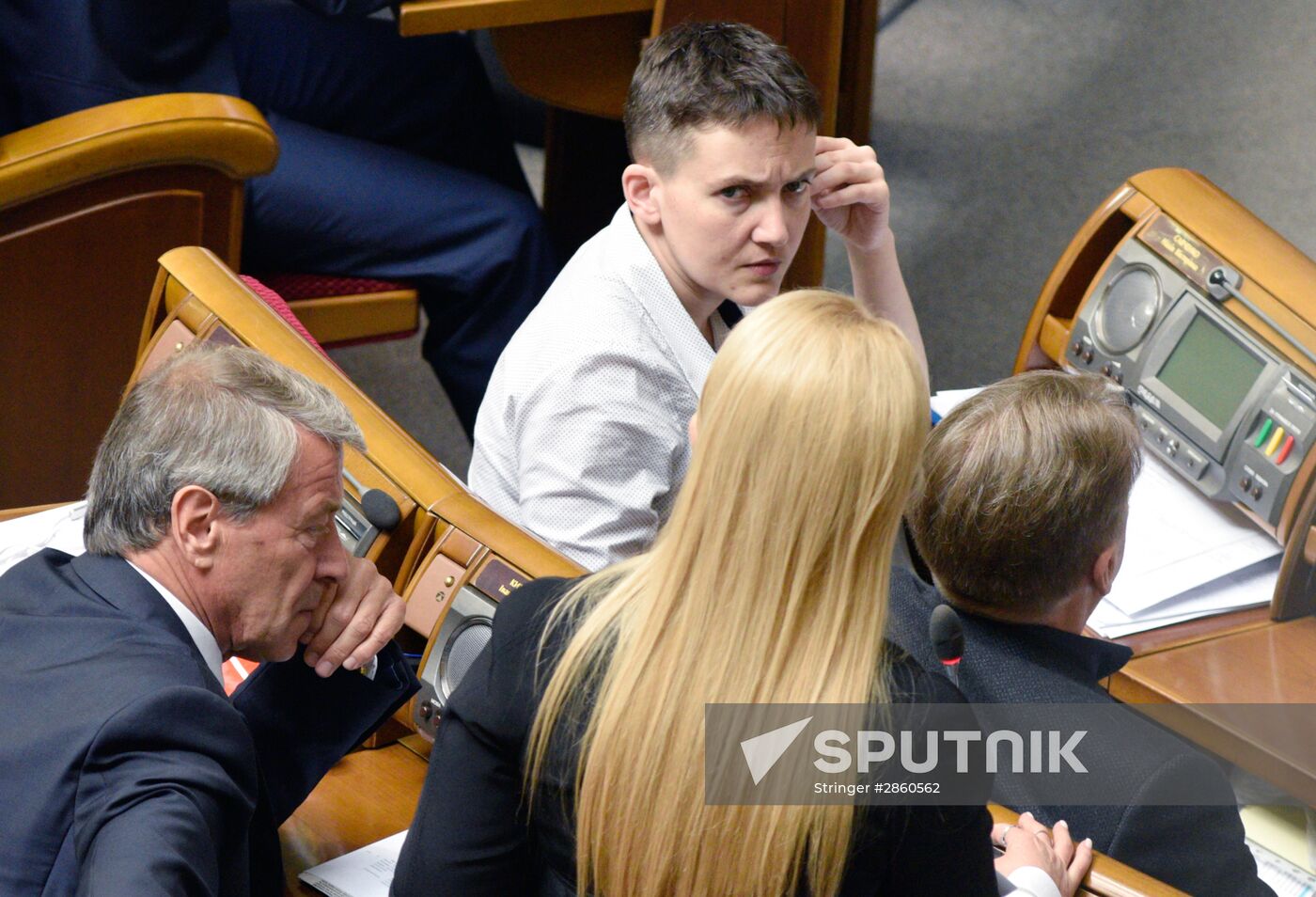 Meeting of the Ukrainian Verkhovna Rada