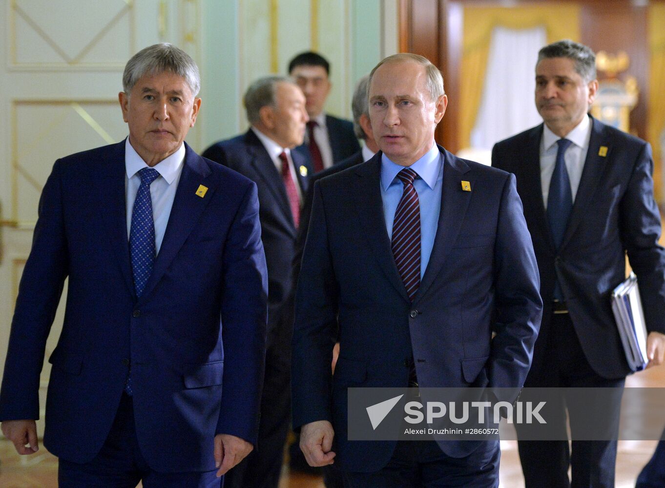 Russian President Vladimir Putin visits Kazakhstan