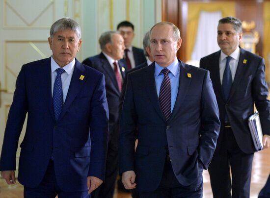 Russian President Vladimir Putin visits Kazakhstan