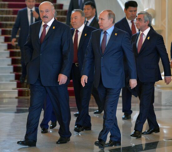 Russian President Vladimir Putin visits Kazakhstan