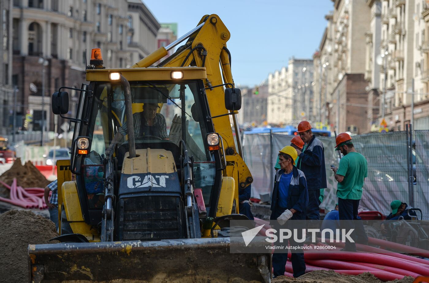 Large-scale reconstruction of Tverskaya Street in Moscow