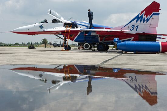 Preparations for Aviadarts-2016 National Competitions of Military Pilots in Crimea
