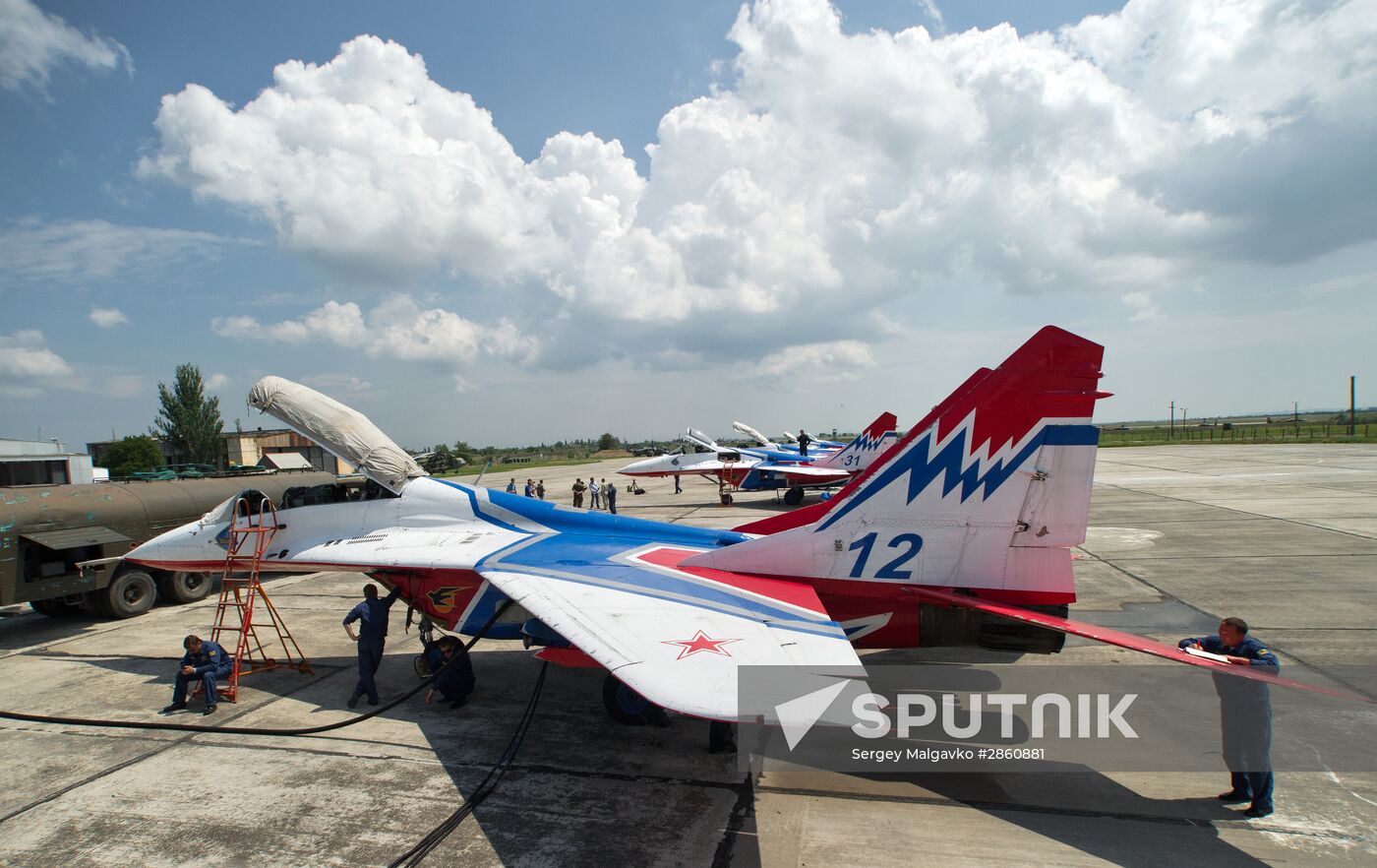 Preparations for Aviadarts-2016 National Competitions of Military Pilots in Crimea