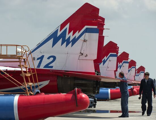 Preparations for Aviadarts-2016 National Competitions of Military Pilots in Crimea