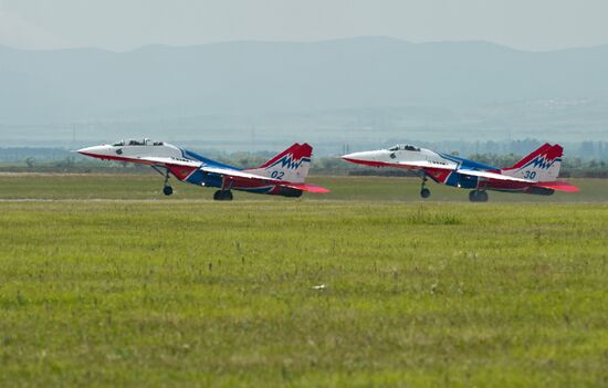 Preparations for Aviadarts-2016 National Competitions of Military Pilots in Crimea