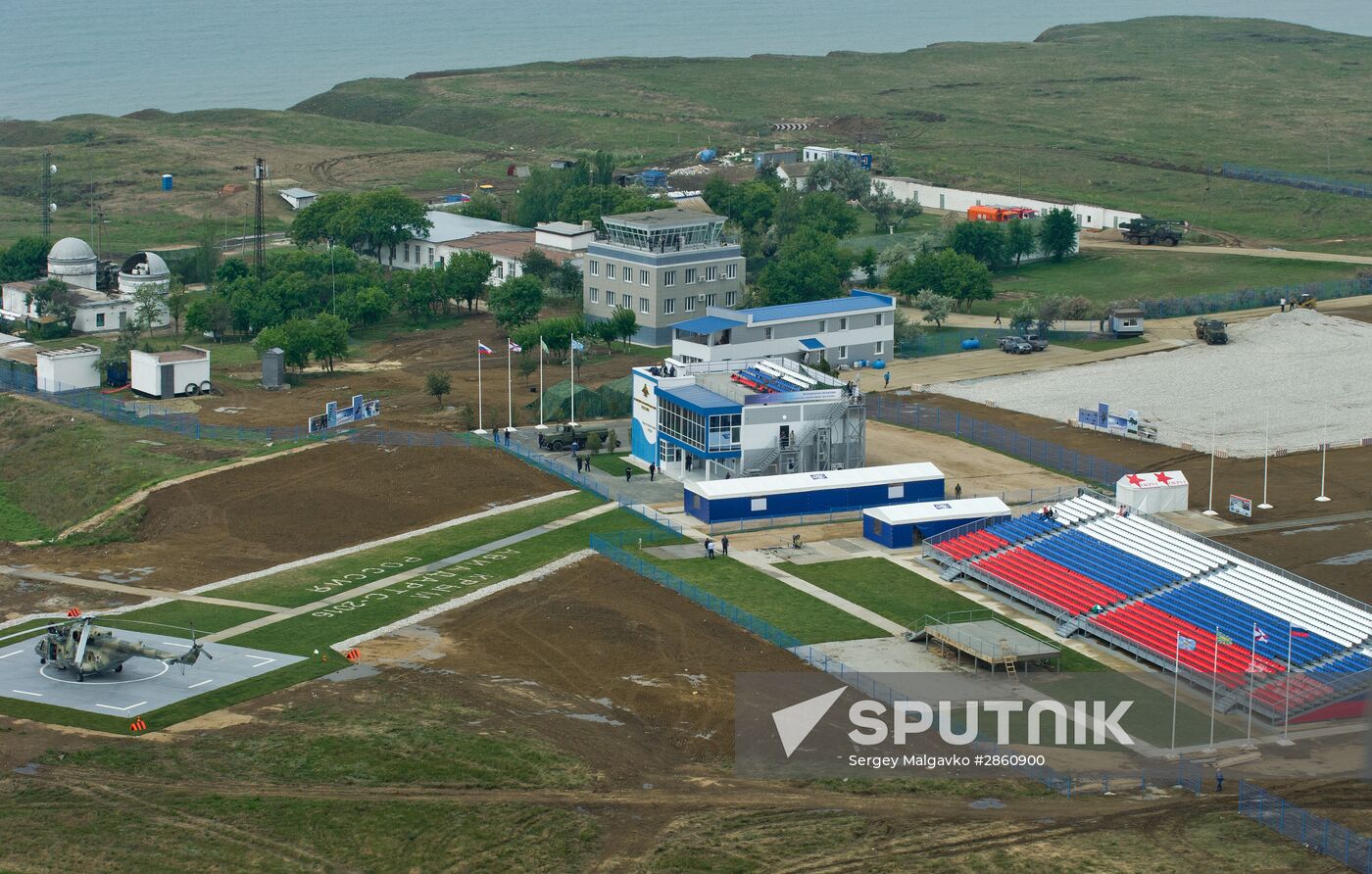 Preparations for Aviadarts-2016 National Competitions of Military Pilots in Crimea