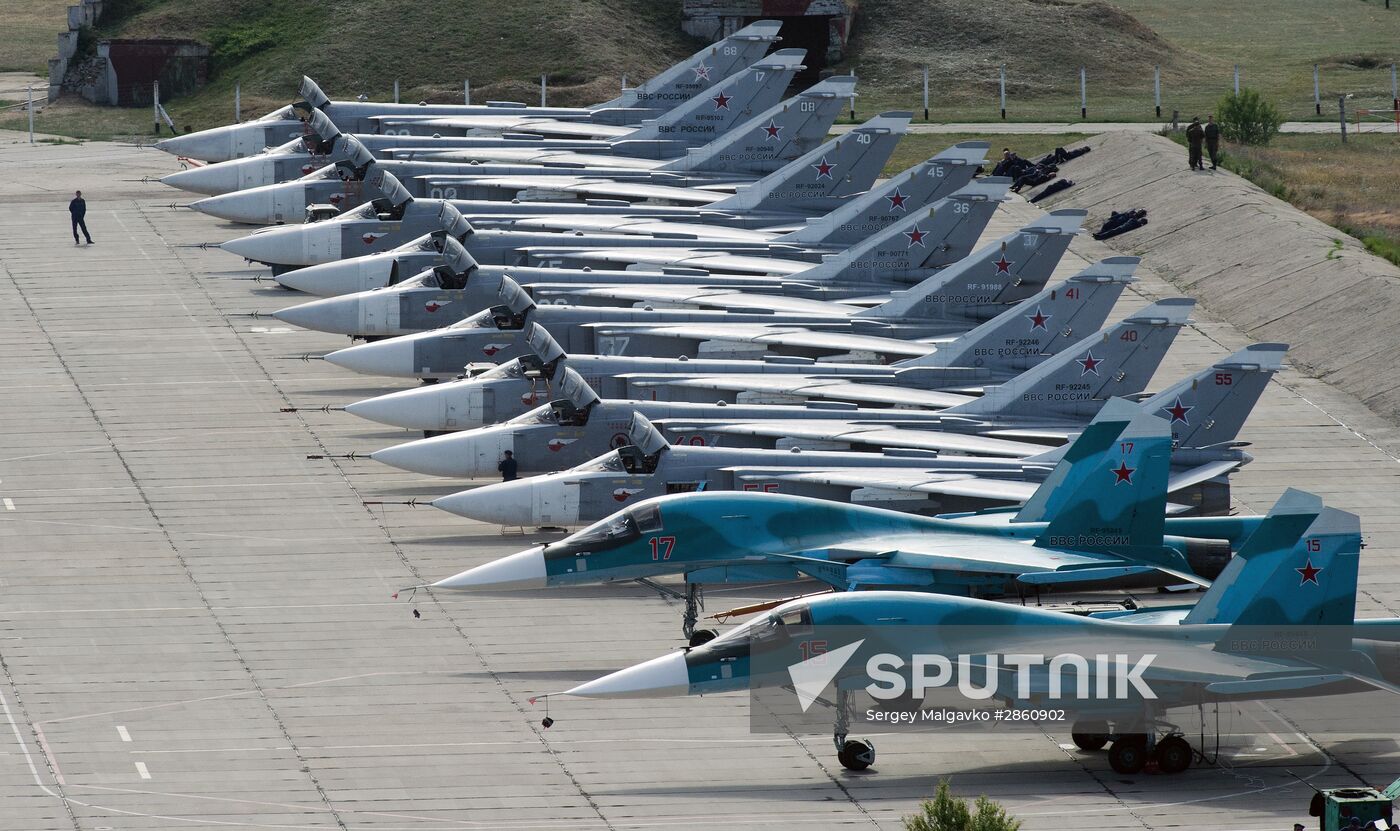 Preparations for Aviadarts-2016 National Competitions of Military Pilots in Crimea