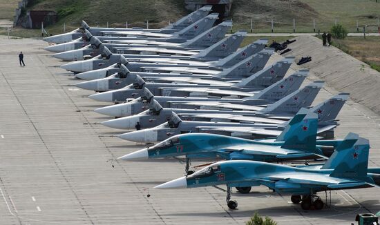 Preparations for Aviadarts-2016 National Competitions of Military Pilots in Crimea
